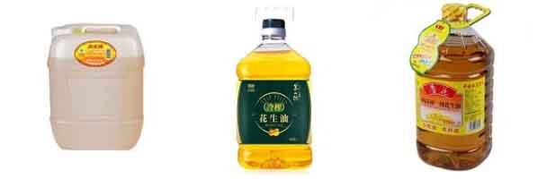 電子稱重半自動食用油灌裝機(jī)案例